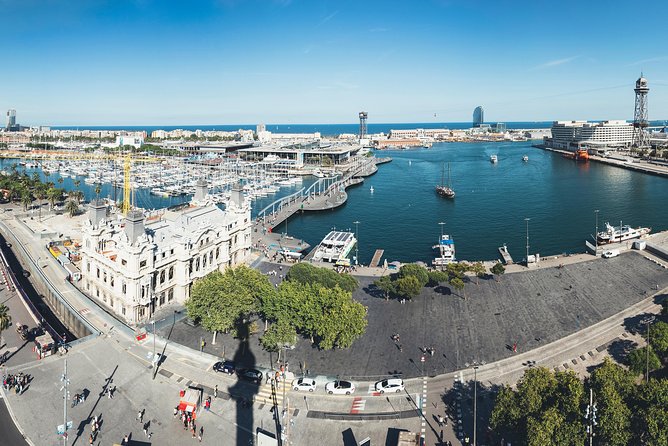 Columbus Monument Lookout: Scenic Ramblas, Sea and Montjuïc Views - Wine Tasting and Tapas