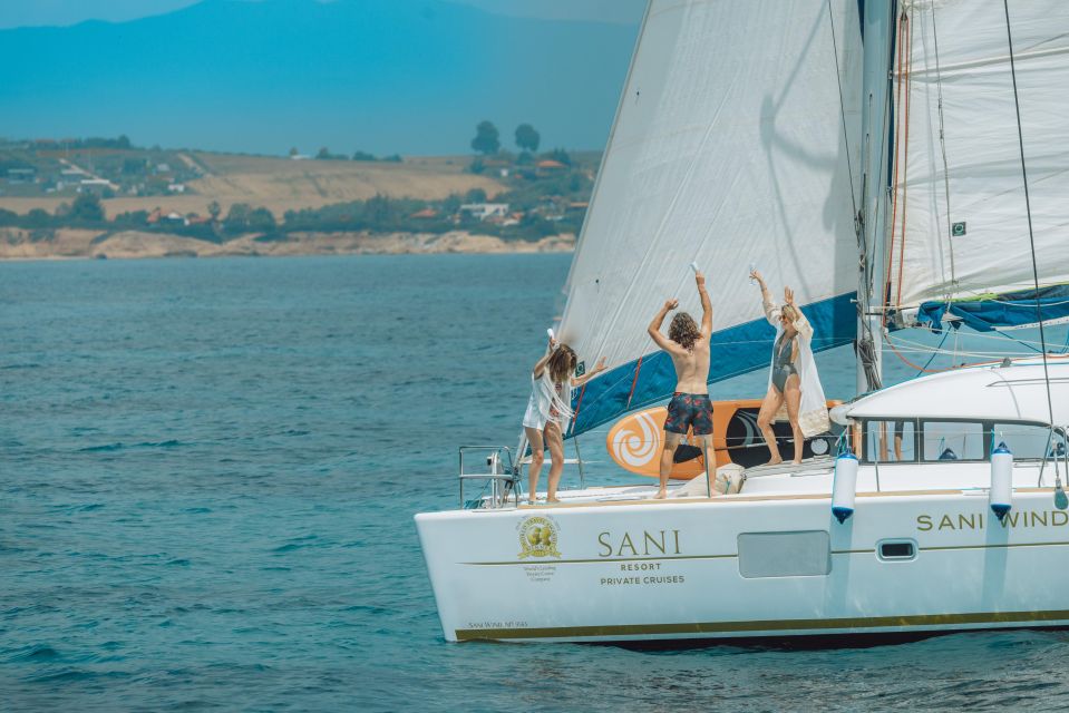 Corfu: Private Sunset Cruise With a Lagoon Catamaran - Included Amenities