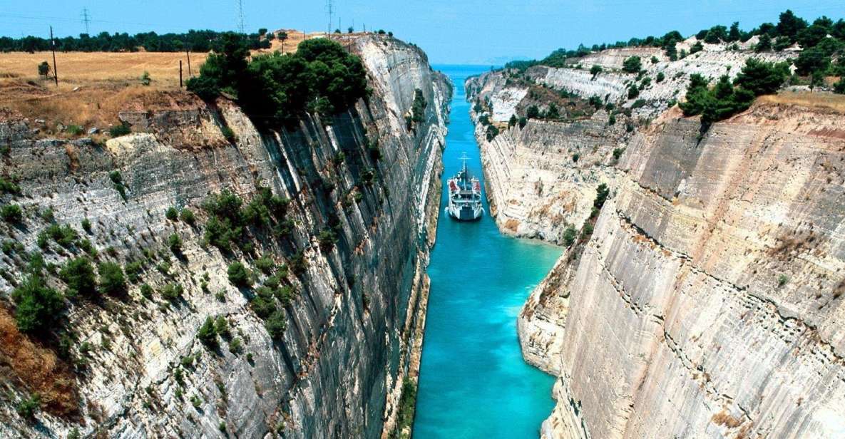 Corinth Canal, Corinth, Mycenae & Nafplion Argolis Tour - Corinth Canal Exploration