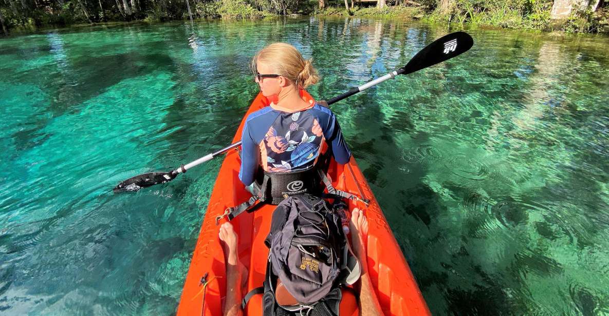 Crystal River: Three Sisters Springs Guided Kayak Tour - Inclusions and Amenities