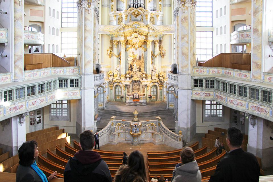 Dresden: Church of Our Lady Guided Tour of Gallery - Tour Features