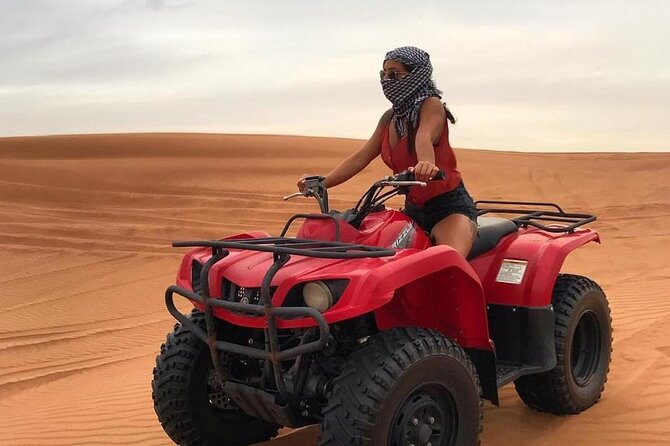 Dubai Dunes Safari With Quad Bike, Camel Ride, BBQ Dinner & Live Shows - Desert Activities