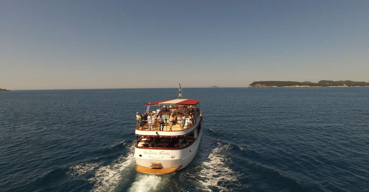 Dubrovnik: Elafiti Islands Tour by Regina Maris With Lunch - Departure and Pickup Information