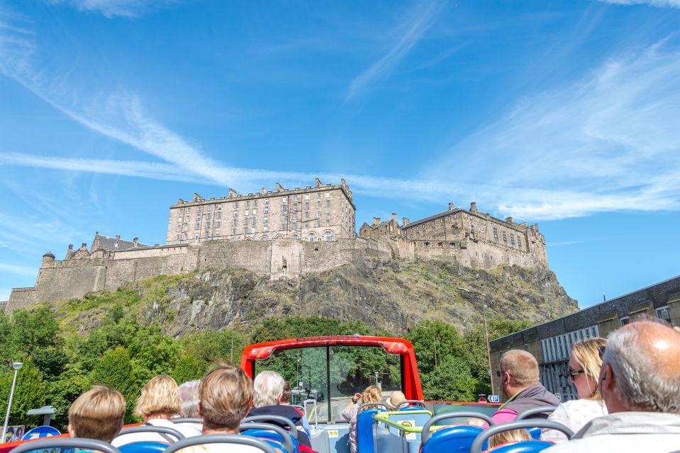 Edinburgh: Royal Attractions With Hop-On Hop-Off Bus Tours - Edinburgh Castle Access