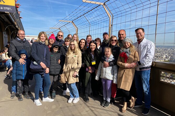 Eiffel Tower Guided Tour by Elevator With Summit Option - Accessibility and Transportation Options