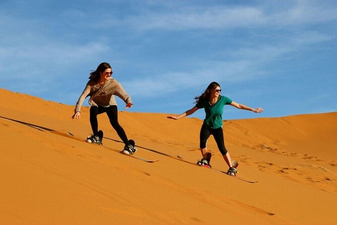 Evening Red Sand Desert Safari With BBQ Dinner, Private - Pickup and Transportation