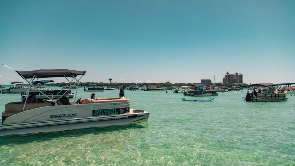 Fort Walton Beach: Pontoon Rental - Island Adventures