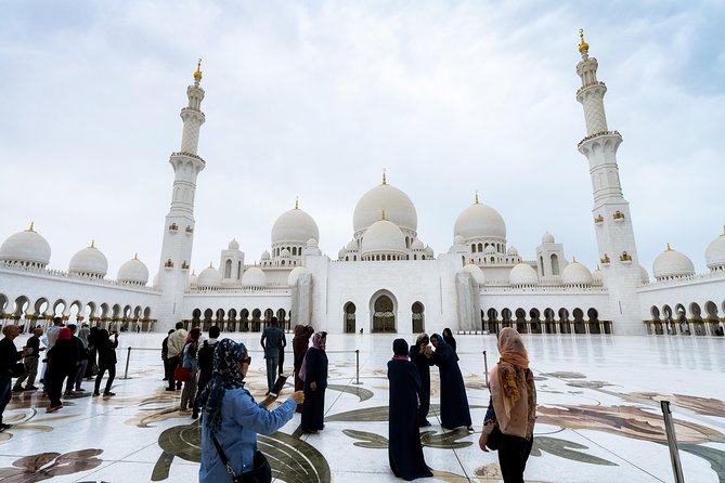 From Abu Dhabi: Grand Mosque, Qasr Al Watan Palace & Etihad Tower - Inclusions and Exclusions