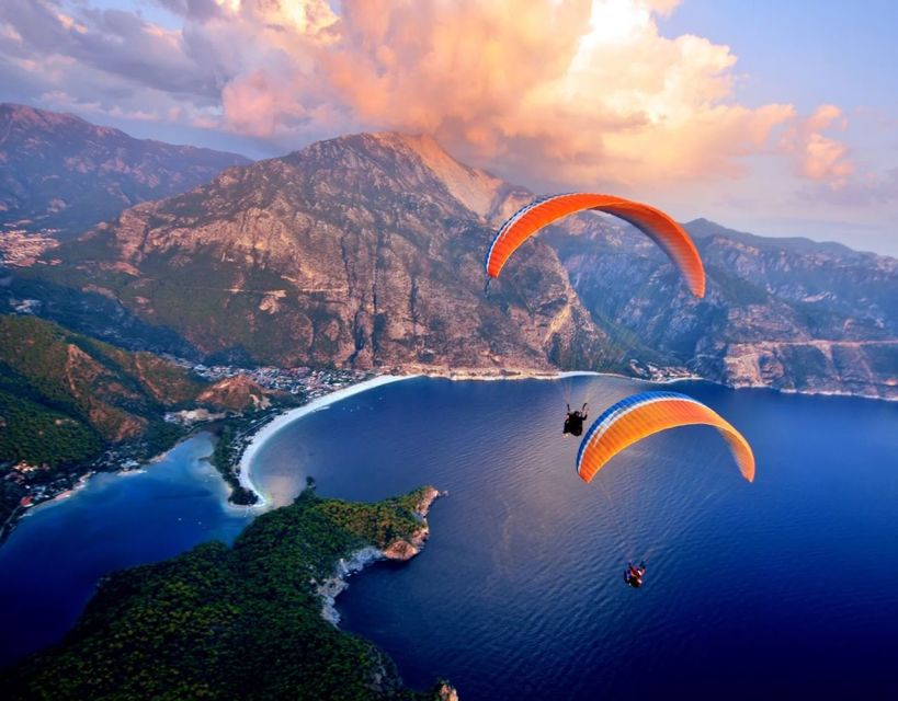 From Dalaman/Sarigerme: Fethiye Tandem Paragliding - Babadag Mountain Departure Site