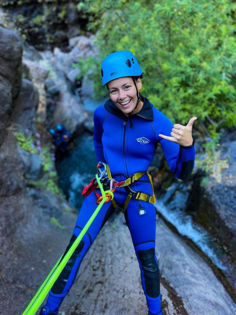 From Funchal: Intermediate (Level 2) Canyoning Adventure - Gear and Equipment Included