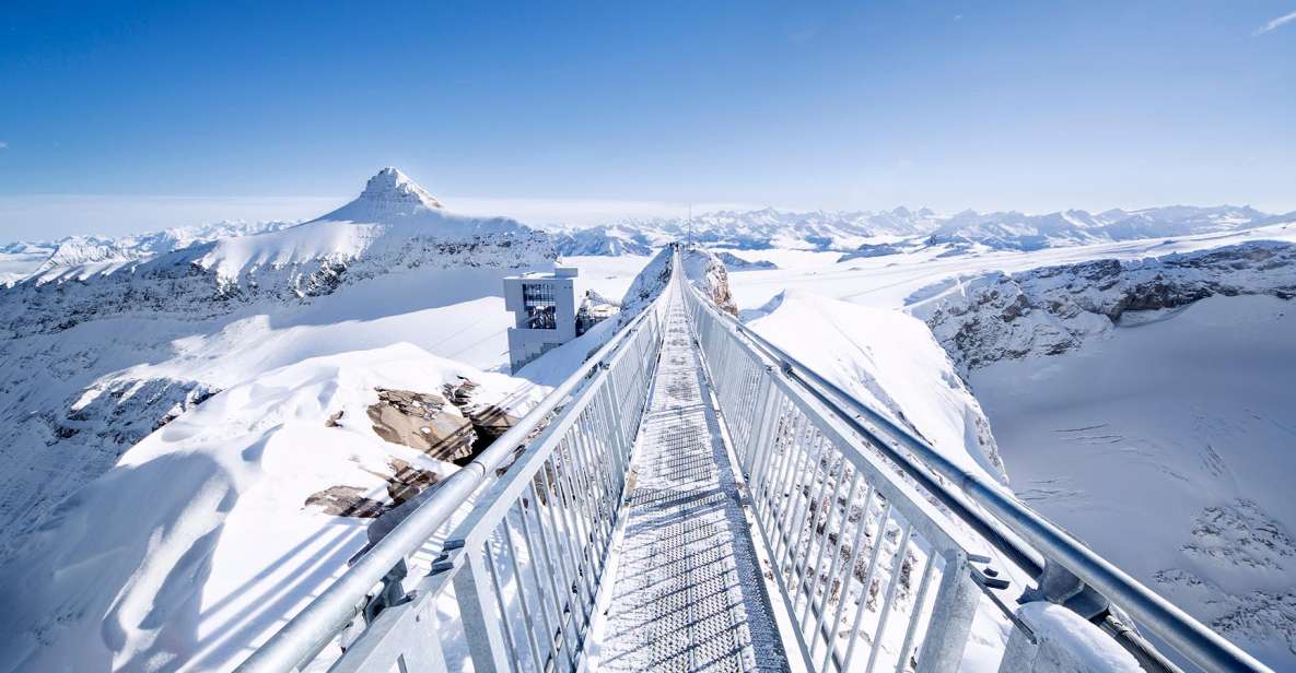 From Montreux: Glacier 3000 Day Trip - Worlds First Suspension Bridge