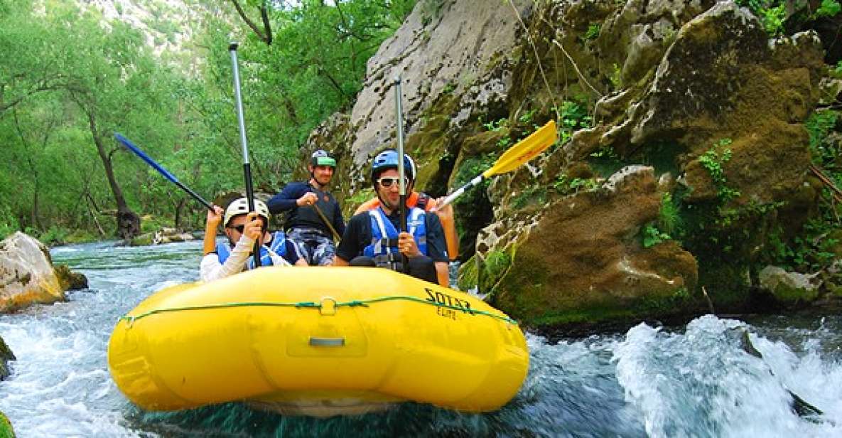 From Omiš: Half-Day Cetina River Rafting Tour - River Rafting Experience