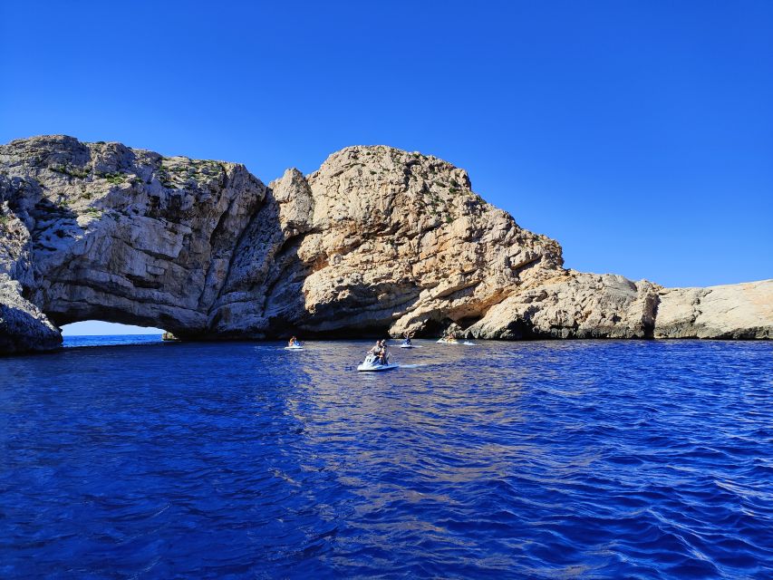 From San Antonio: Margarita Island Jetski Tour - Scenic Vistas