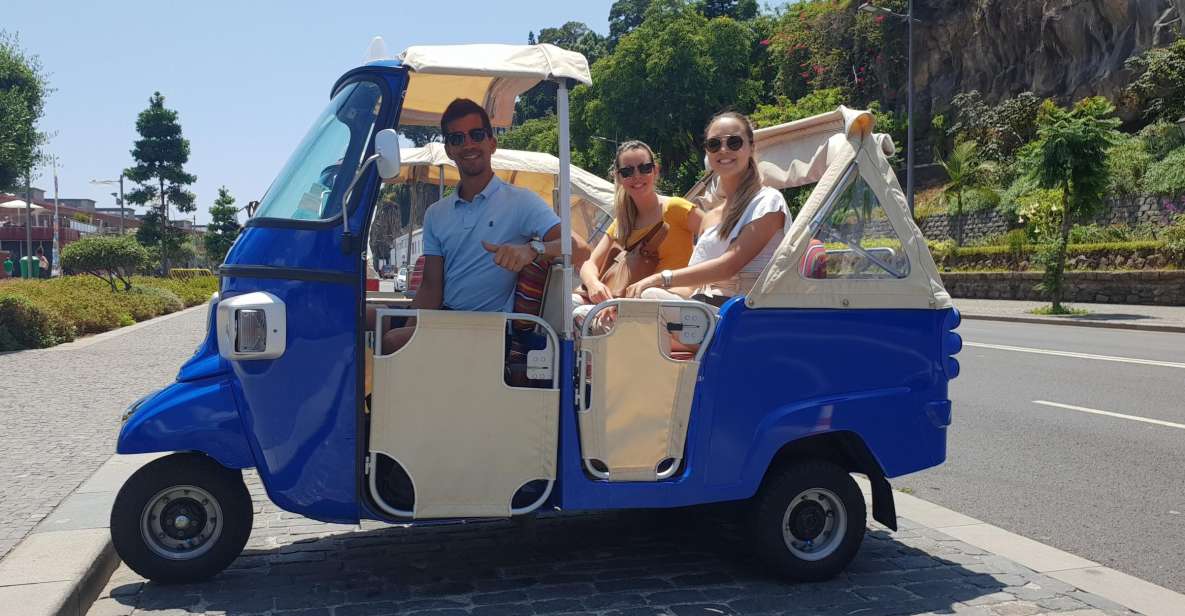 Funchal: Guided City Tuk-Tuk Tour - Tour Features