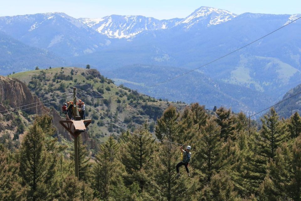 Gardiner: Guided Zipline Ecotour (3 Hours) - Adventure Elements