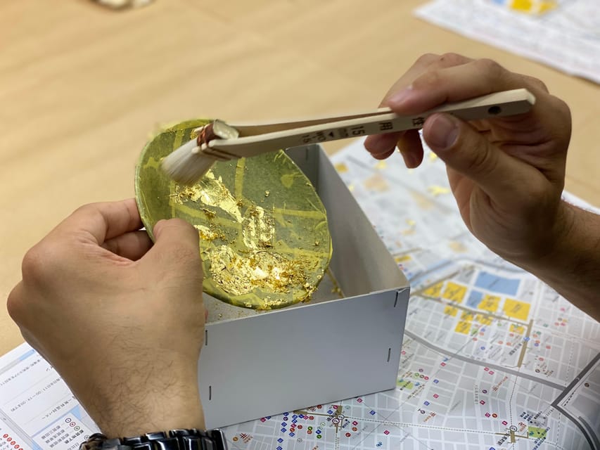 Gold Leaf Art Experience in Tokyo Review - Workshop Materials and Process