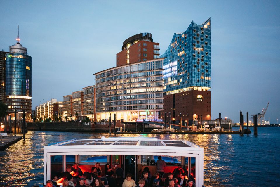 Hamburg: 1-Hour Harbor Evening Lights Cruise - Illuminated Sights