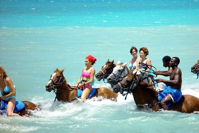 Horseback Riding , Blue Hole Secret Falls and River Tubing & River Rafting Tour - Transportation Details