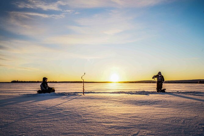 Ice Fishing on a Frozen Lake in Levi - Cancellation Policy