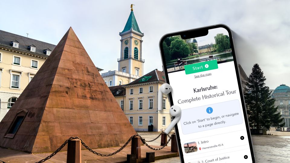 Karlsruhe: English Self-Guided Audio Tour on Your Phone - Monuments Covered