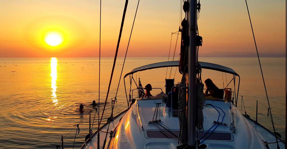 Kassandra: Private Sunset Sailing Cruise With Wine & Fruit - Cruise Itinerary