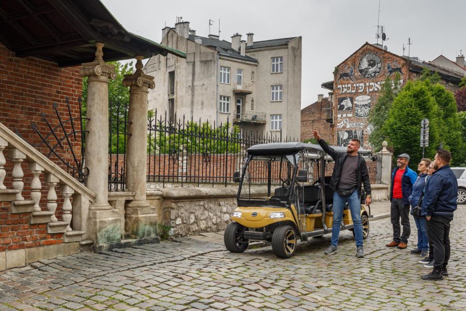 Krakow: City Tour Golf Cart & Schindlers Factory Guide Tour - Inclusions