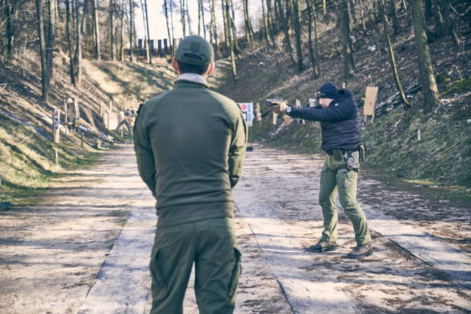 Krakow: Professional Combat Training at the Shooting Range - Weapons and Calibers