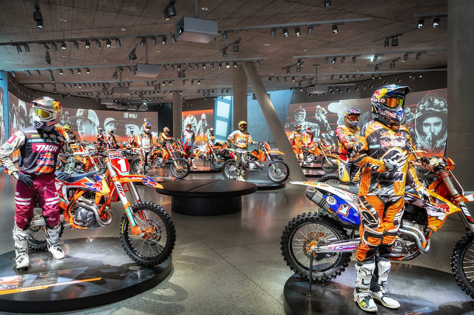 KTM Motohall: Day Ticket - Exhibitions on Three Levels