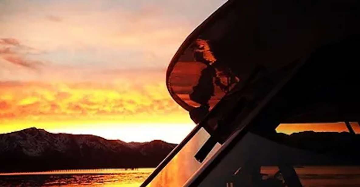 Lake Tahoe: Scenic Sunset Cruise With Drinks and Snacks - Onboard Amenities and Refreshments