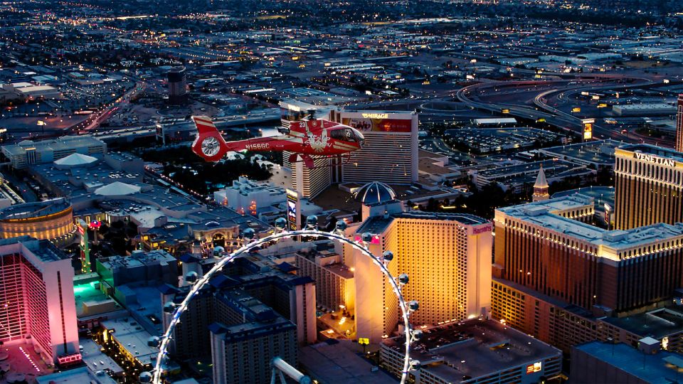 Las Vegas: Night Helicopter Flight Over Las Vegas Strip - Meeting Point and Transportation