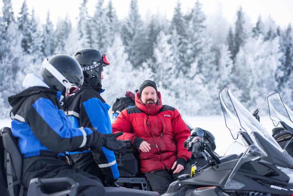 Luleå: Snowmobile - Forest and Ice Nature Tour 2h - Guided Nature Tour Highlights