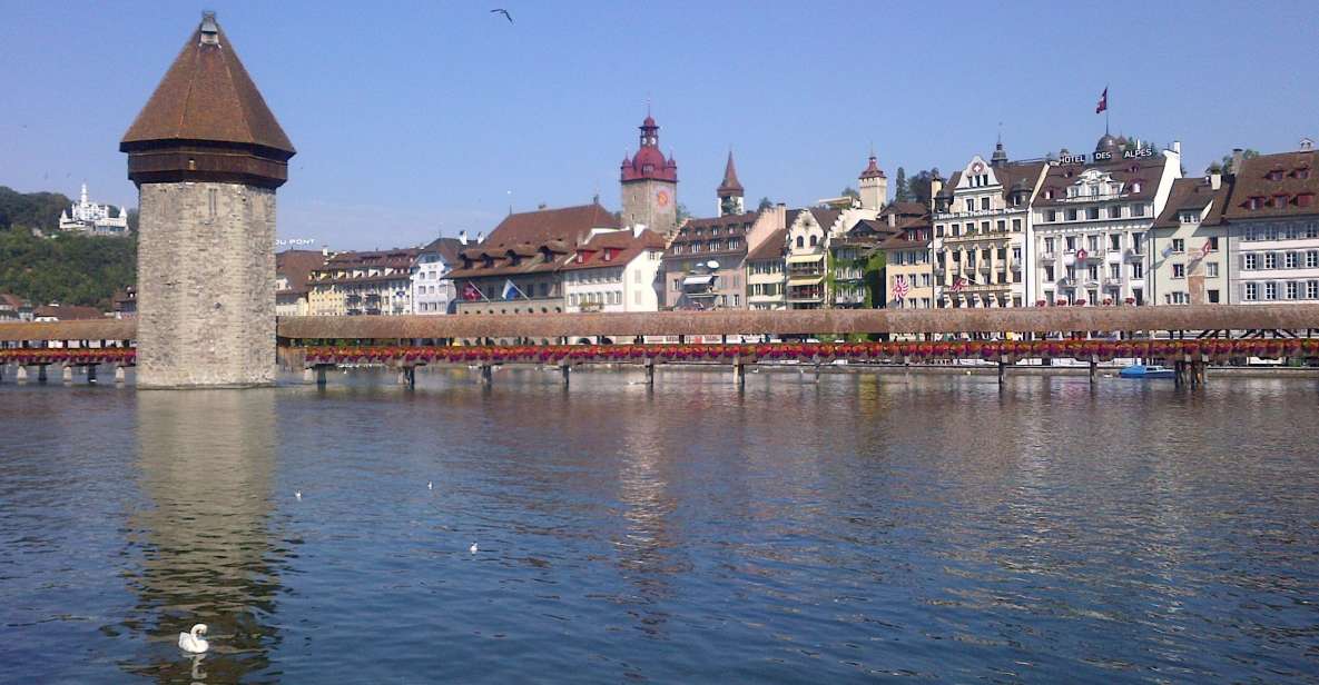 Luzern Discovery:Small Group Tour and Lake Cruise From Basel - Visiting the Lion Monument