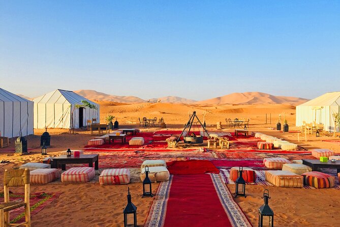 Multi Day Trip From Marrakech to Fes Via Sahara Desert - Desert Camp Overnight