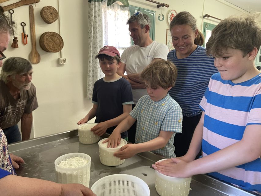 Naxos: Private Half-Day Family-Friendly Tasting Tour - Family-Friendly Features