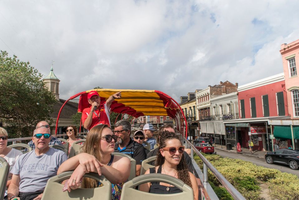 New Orleans: City Sightseeing Hop-On Hop-Off Bus Tour - Tour Highlights