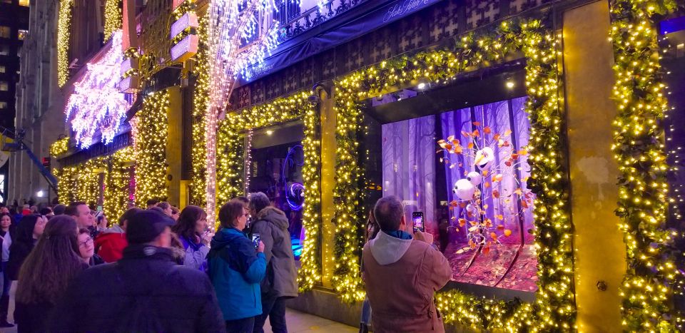 New York City: Holiday Lights Extravaganza Walking Tour - Important Information