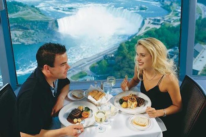 Niagara Falls Canada Tour: Helicopter Ride and Skylon Tower Lunch - Exploring the Journey Behind the Falls