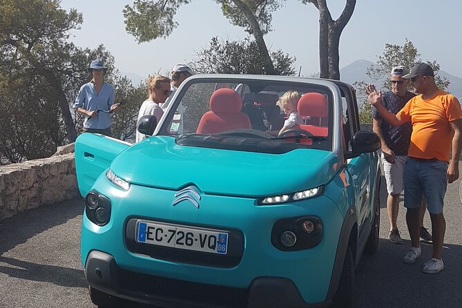 Nice-Monaco-Eze-Nice in 4 Seats Electric Convertible You Drive - Deposit and Cancellation Policy