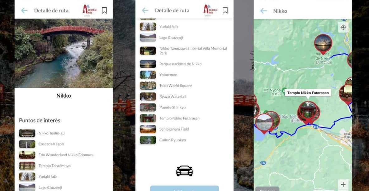 Nikko Self-Guided Tour App With Multi-Language Audioguide - Customizable Tour Options