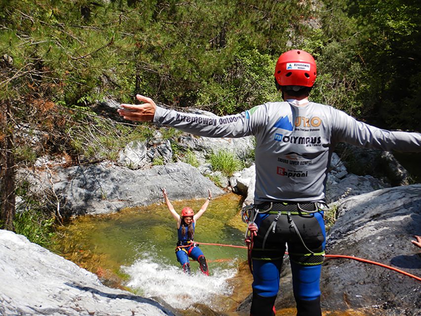 Olympus Canyoning Course: Beginners to Intermediate - Canyoning Levels