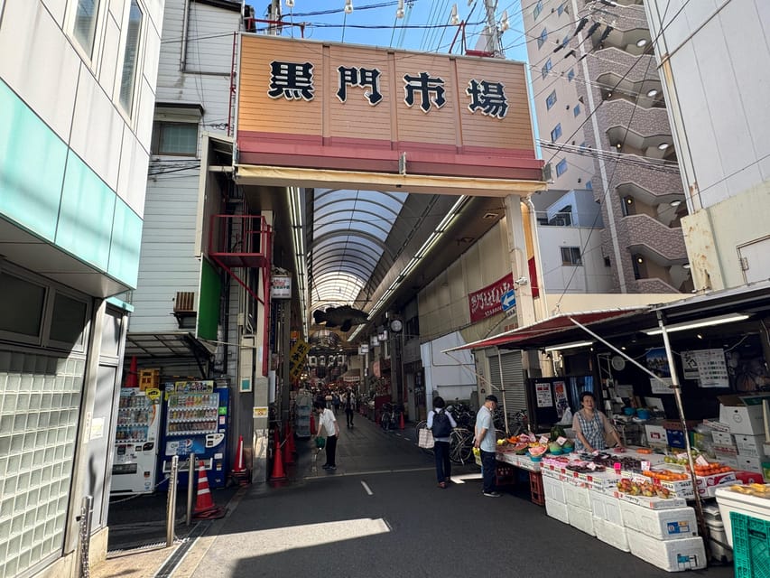 Osaka: Local Food Market, Kuromon Ichiba 1 Hour Guided Tour - Tour Experience