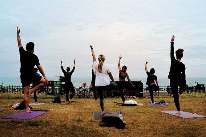 Outdoor Yoga Class at Brightons Sea Front - Scenic Ocean Vistas