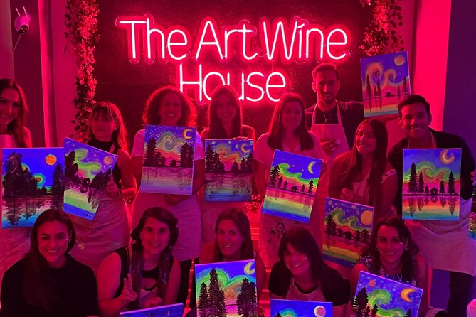 Paint a Neon Fluorescent Picture While Drinking Unlimited Wine - Accessibility Features