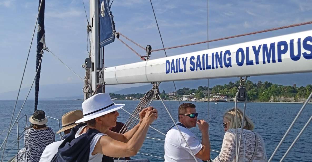 Paralia :Daily Sailing Cruise Olympus Riviera Highlights - Onboard Experience