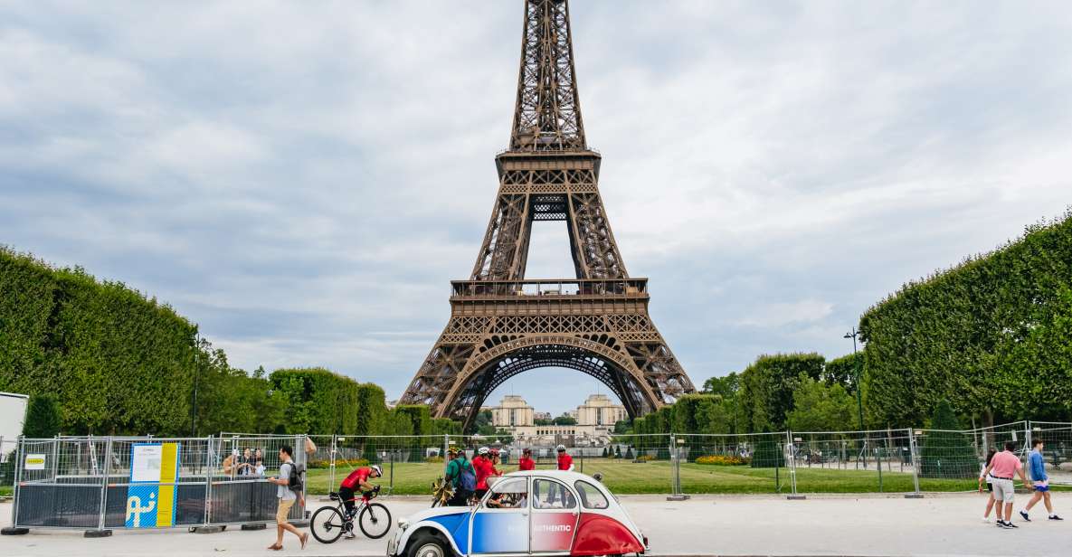 Paris: 1-Hour Vintage Citroen 2CV Tour - Convertible Roof: Panoramic City Views