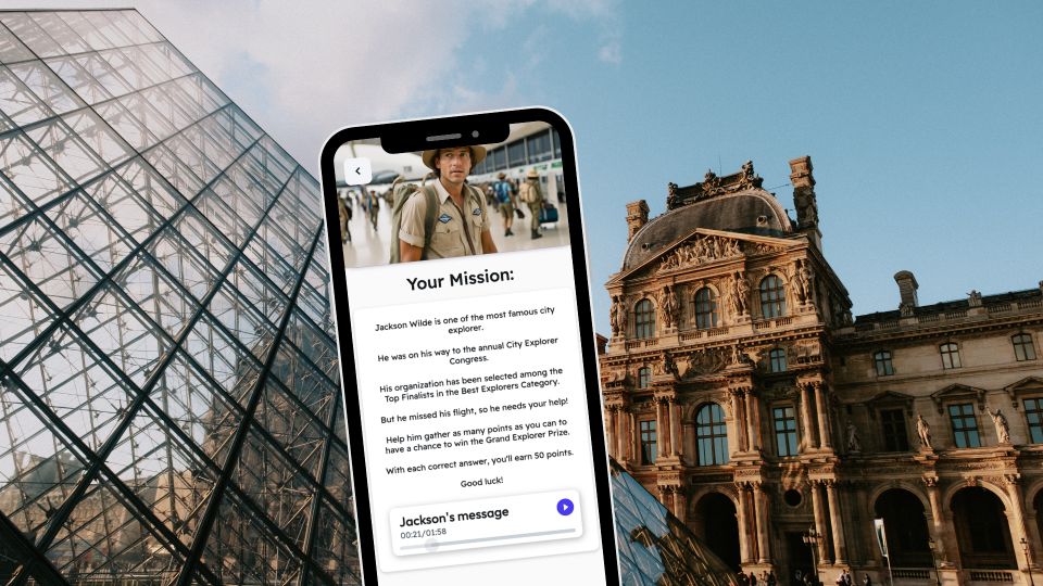 Paris: City Exploration Game and Tour on Your Phone - Pricing and Availability