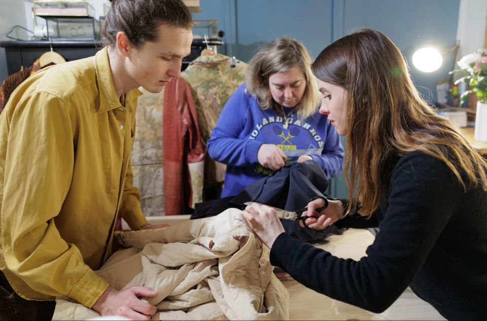 Paris: Couture Workshop, Upcycle Your Own Jacket - Upcycling Techniques Learned