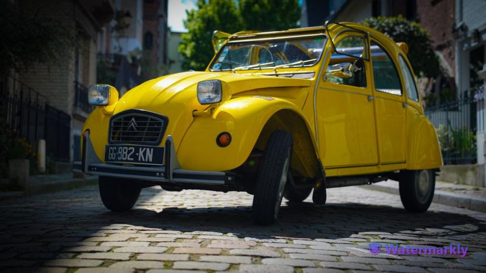 Paris: Discover Paris in a 2CV - Optional Tour Itinerary