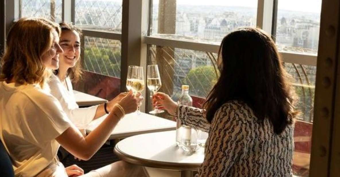 Paris: Eiffel Lunch, 2nd Floor or Summit Ticket & Cruise - Lunch at Madame Brasserie