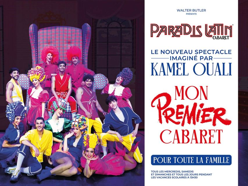 Paris: My First Cabaret Family Show at Paradis Latin - Circus Artists and Magic